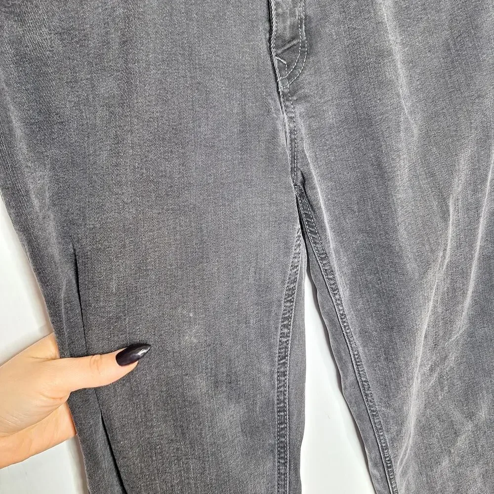 The Luxe Traveler Banana Republic Mens Slim Jeans 32 x 32 Dark Grey Wash Stretch